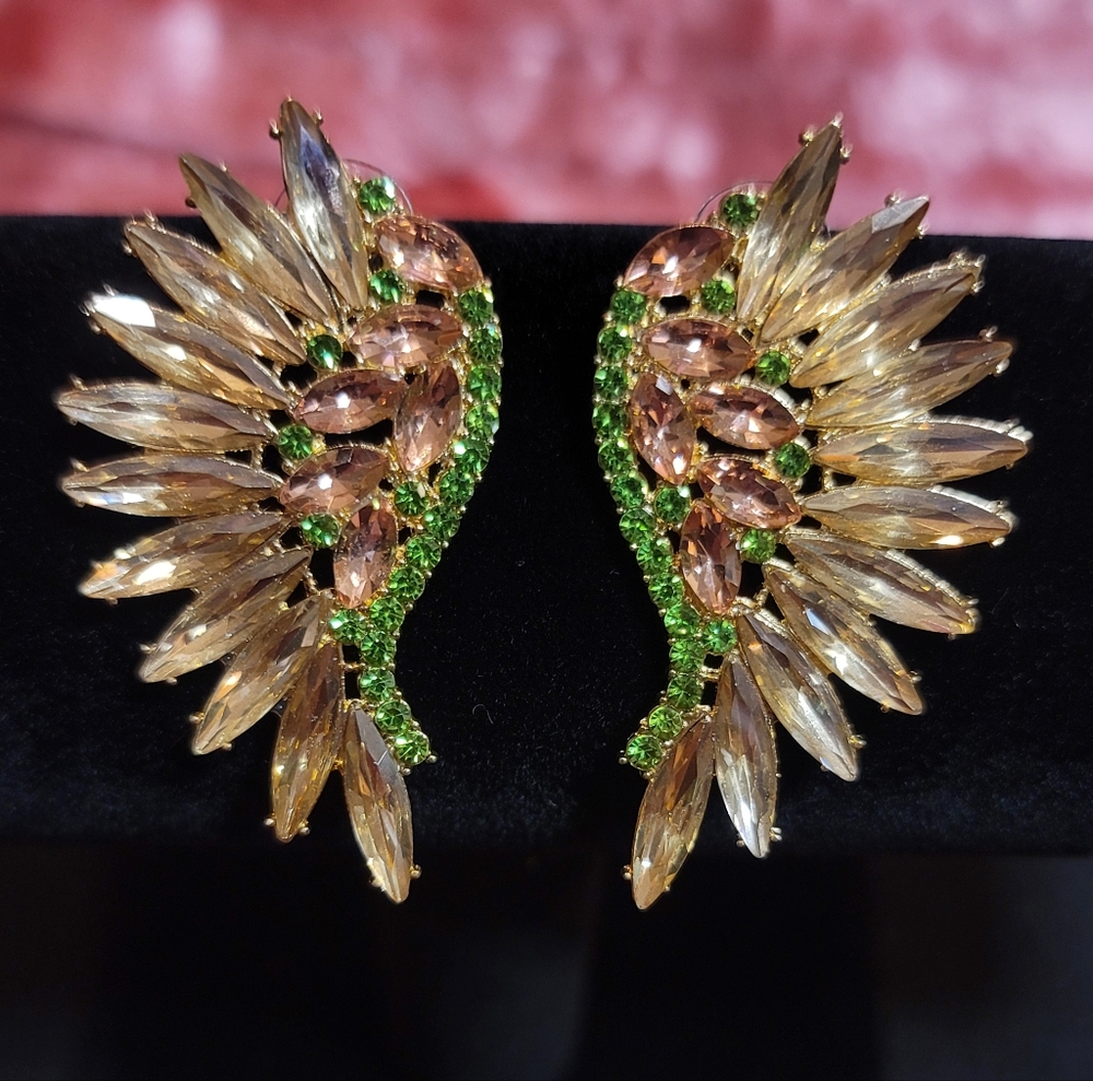 Incredible Sparkly Crystal Earrings